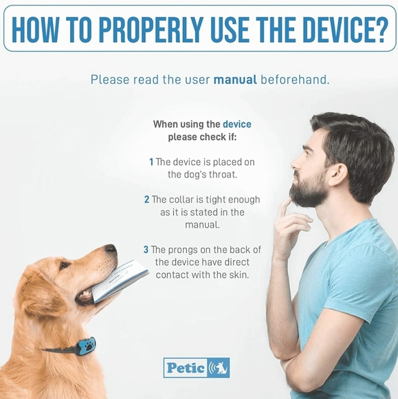 Petic anti-bark training collar - Picture 6 of 6